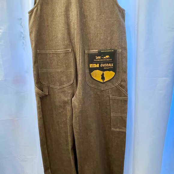 Lee x Brooklyn Circus Whizet Overalls Brown Selvage - Picture 5 of 8